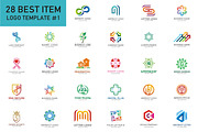28 Best Logo Design #1, a Branding & Logo Template by Acongraphic (Thumbnail 1 of 8)