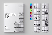 Architecture Portfolio Template, a Brochure Template by ElvinPrint (Thumbnail 1 of 14)
