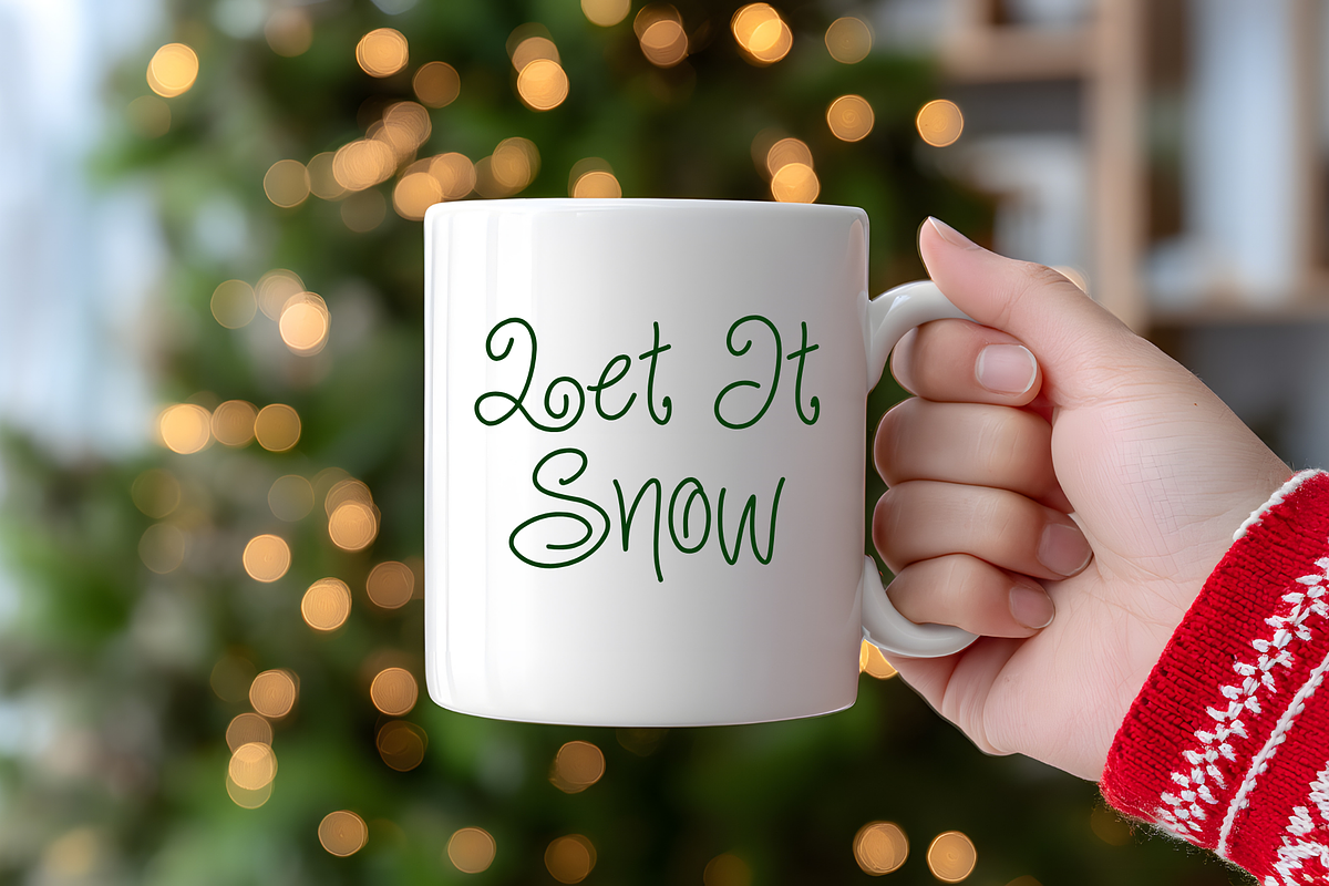 Secret Christmas - Handwritten font, a Handwritten Font by Brown Cupple (Photo 8 of 12)