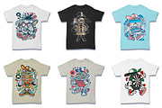 Cartoon Vector Tshirt Design Bundle, an Illustration by roach_graphic (Thumbnail 9 of 22)