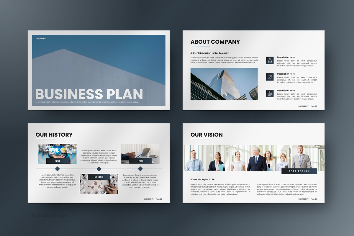 Fore - Business Plan Keynote preview 5
