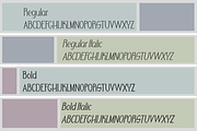 Campana, a Serif Font by Wakoletras (Thumbnail 3 of 4)