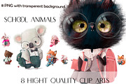 School Animals, an Animal Illustration by Eve Farb (Thumbnail 2 of 4)