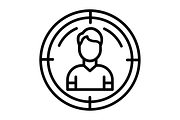 Headhunting Line Icon, an Icon by Pexelpy (Thumbnail 2 of 2)