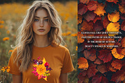 Autumn Poem Watercolor Fall clipart, a Seasonal Illustration by SashaKondr (Thumbnail 2 of 15)