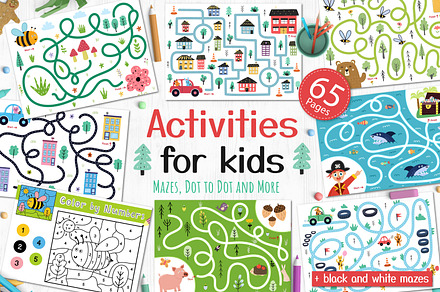 Activities for Kids: 65 in 1