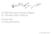 Boho Frames Bundle - 27 Mockups, a Print Template by VNmockup (Thumbnail 6 of 8)