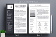 Resume/CV Template, a Resume Template by A1RESUME (Thumbnail 2 of 4)