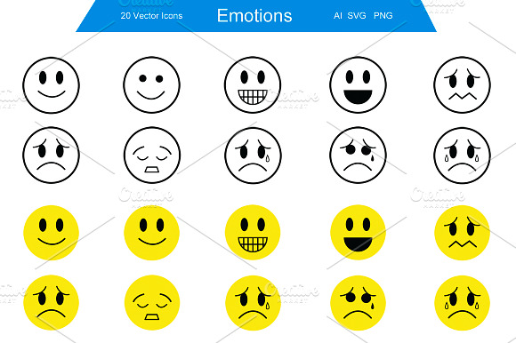 Emotions Icons