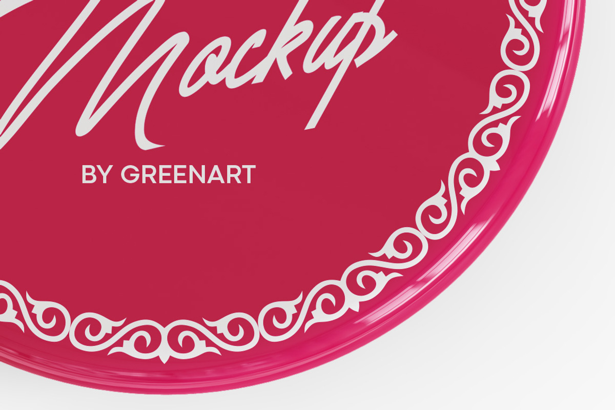 Glossy Button Pin Mockup, an Advertising Mockup by Green Art (Photo 5 of 5)