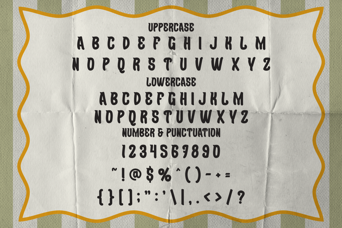 Sweet Combo Duo Font, a Font by PutraCetol Studio (Photo 6 of 7)