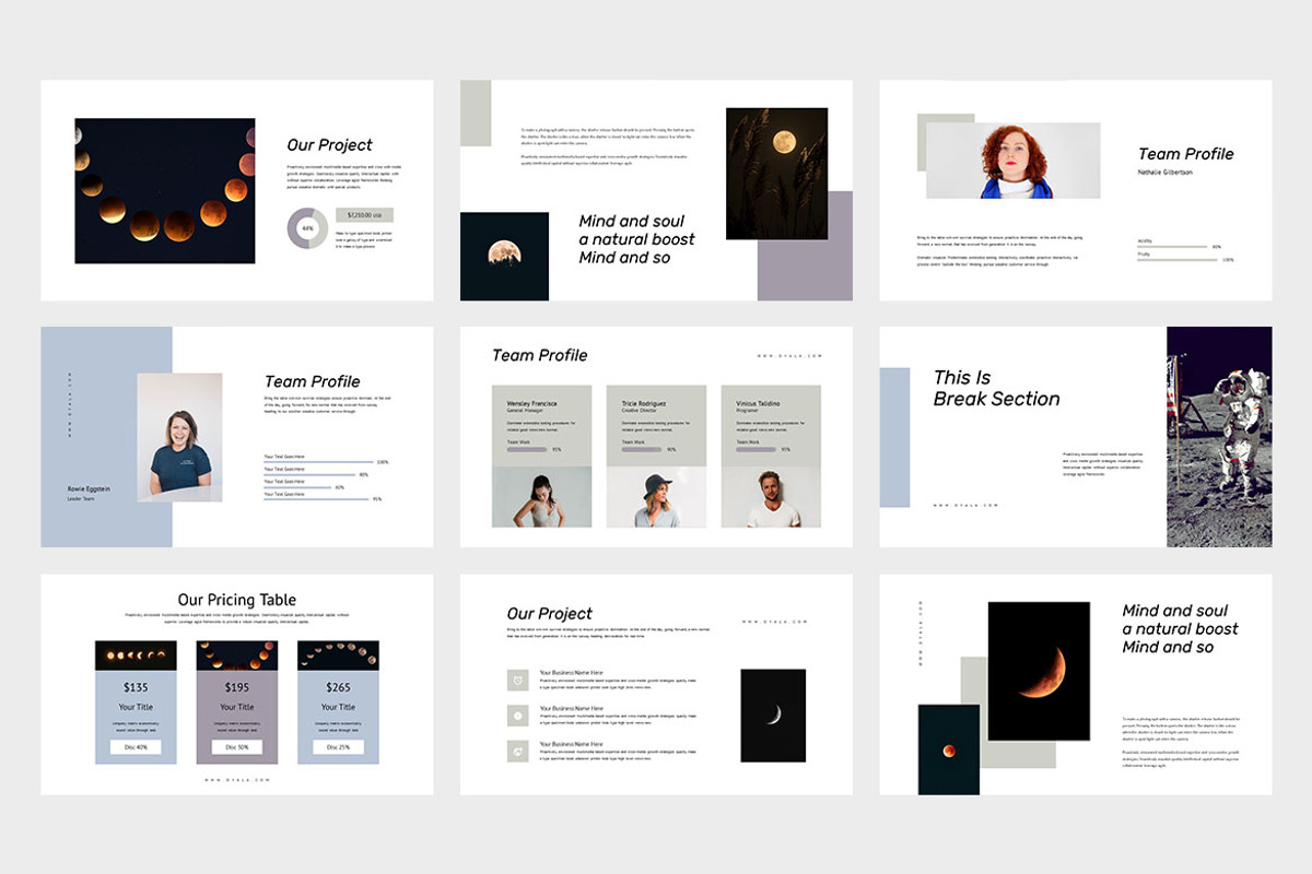 Oyala : Astronomy Google Slides, a Presentation Template by Punkl Camp (Photo 3 of 9)