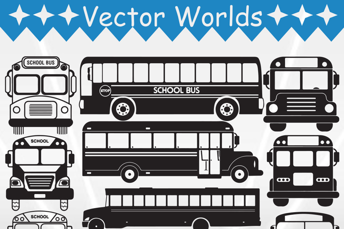 School Bus Svg, School, Bus Svg, an Object Graphic by VectorWorlds (Photo 2 of 3)