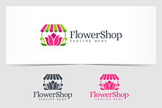 Flower Shop Logo Template, a Branding & Logo Template by emotions76 (Thumbnail 2 of 2)