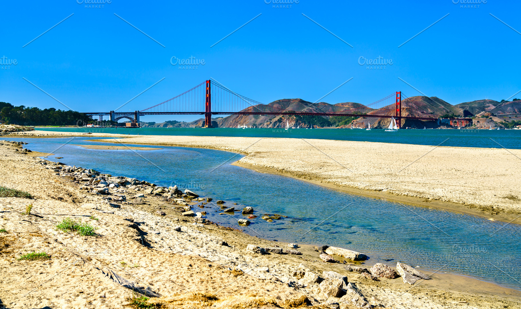 Golden Gate Bridge in San Francisco, California, an Architecture Photo by Leonid Andronov