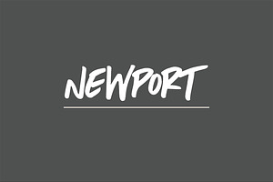 Newport A Beachy Handwritten Font