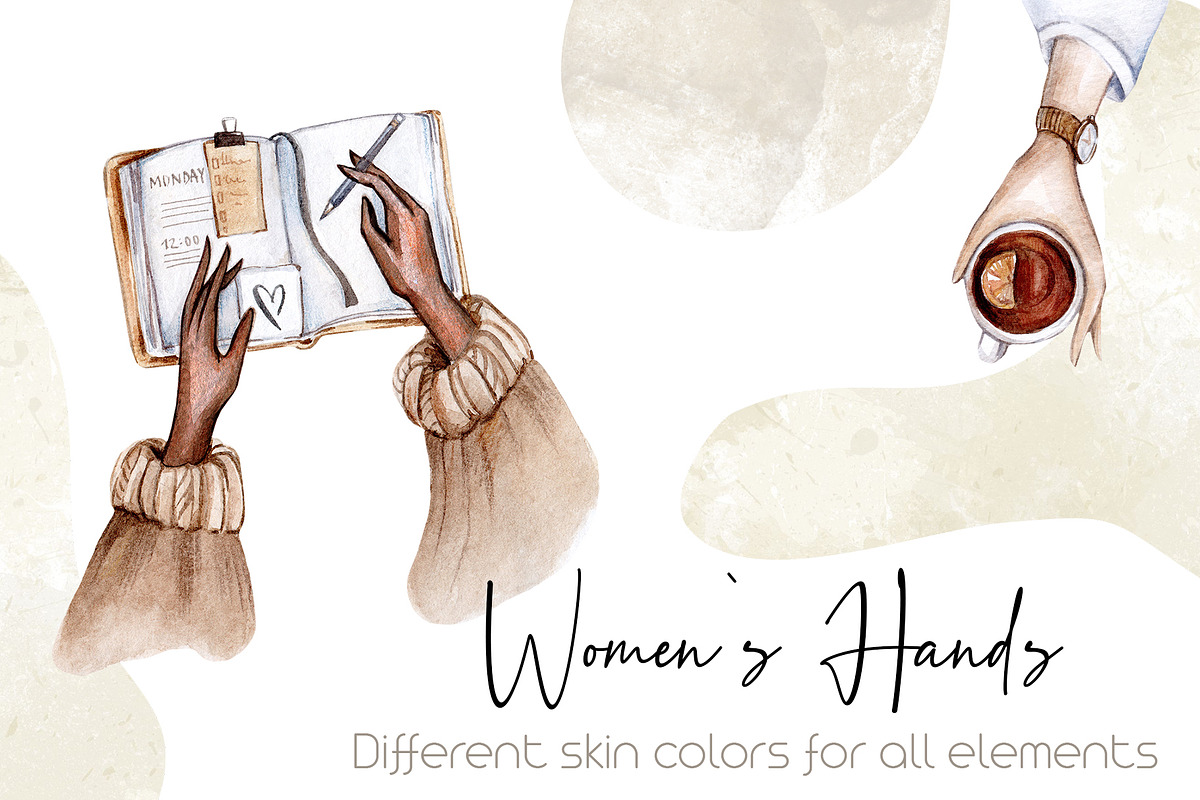Work at Home Collection, a Texture Illustration by S_ARTLOVE (Photo 8 of 11)