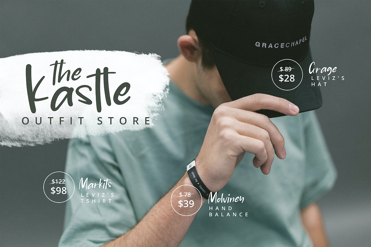 Jasmine Daily - Playful Display Font preview 2