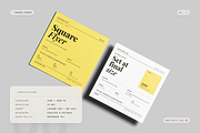 Square Flyer Mockup, an Advertising Mockup by Toasin Studio (Thumbnail 6 of 7)