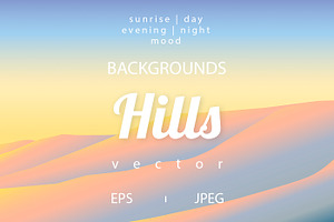 Vector Hills Backgroungs