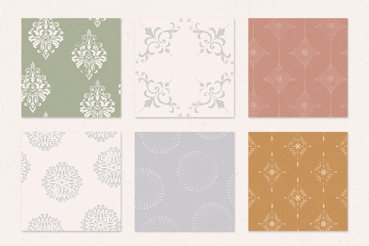 Block Print Boho Patterns, a Pattern Graphic by Megs Lang (Photo 8 of 10)