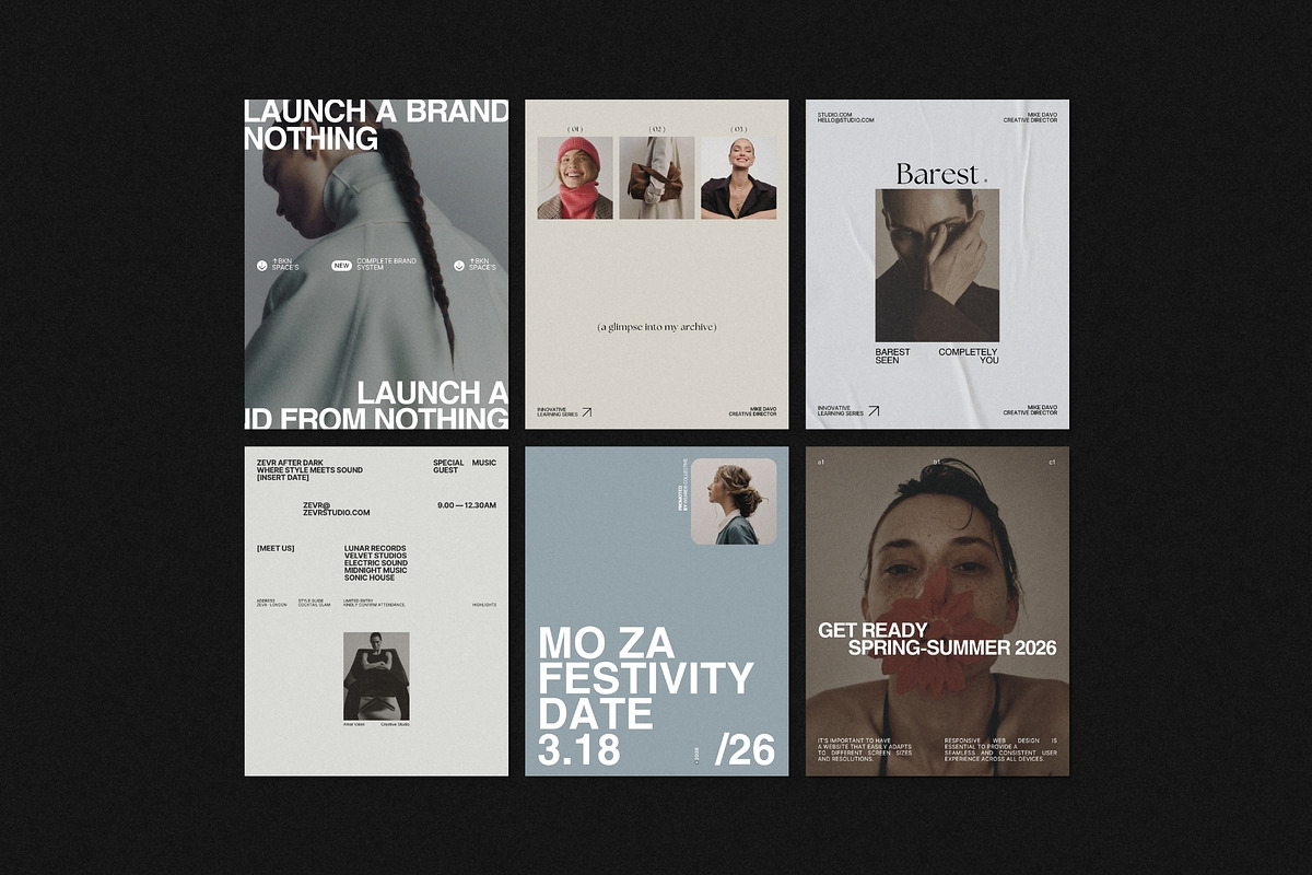 ZEVR | Instagram Post Bundle, a Social Media Template by Crafted Pixel (Photo 6 of 10)