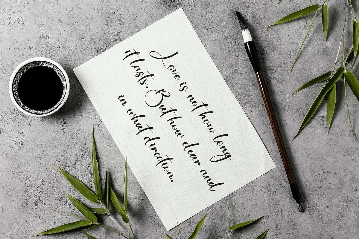 Sometime | Script Font, a Handwritten Font by Scratchones (Photo 3 of 9)