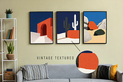 114 Retro Desert Printable Wall Art, a Wallpaper Graphic by Le.nart (Thumbnail 2 of 5)
