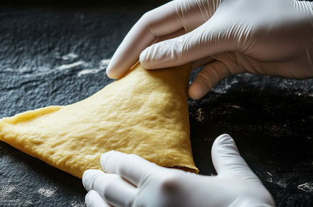 Handmade Vegan Samosa Wrappers, a Food & Drink Photo by Virgo Studio