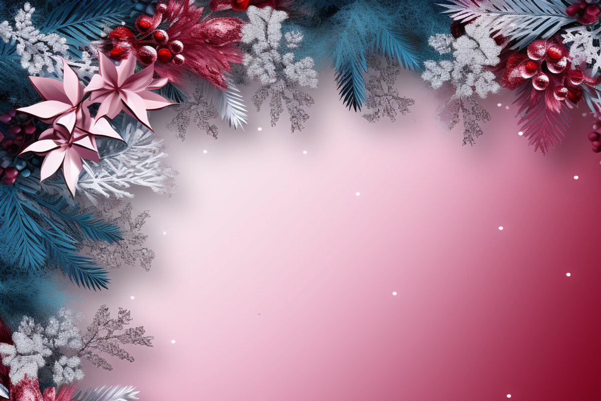Holiday Border, a Background Graphic by Printable Treasure (Photo 4 of 4)
