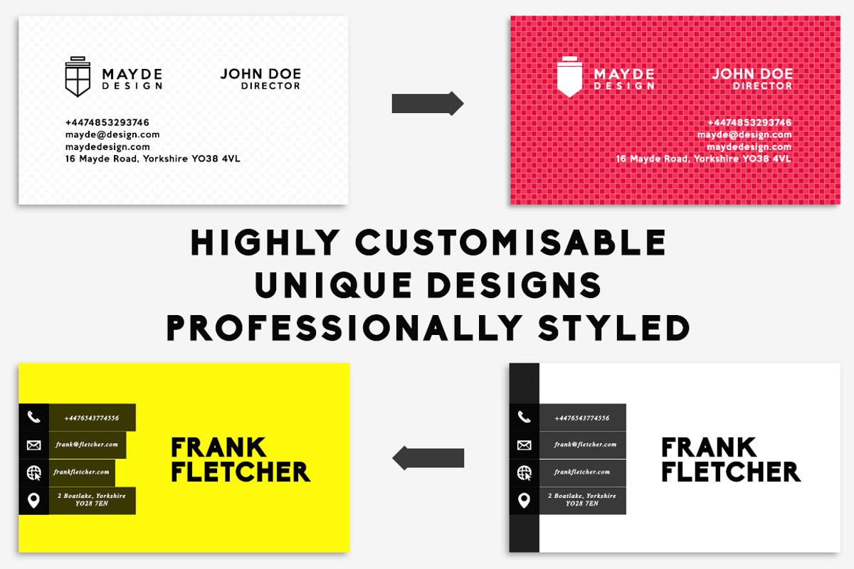 30 Modern Business Cards, a Business Card Template by Mayde (Photo 5 of 5)