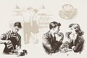280 Vintage Bakery Illustrations, a Food Illustration by Nocturnal Wolf (Thumbnail 2 of 15)