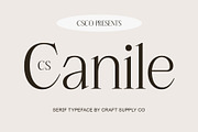 CS Canile – Serif Typeface, a Serif Font by Craft Supply Co. (Thumbnail 1 of 8)
