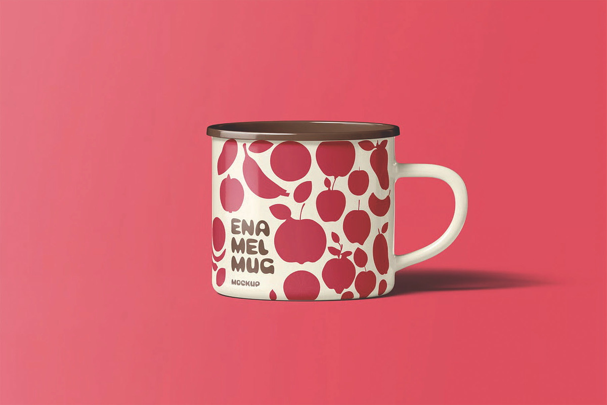 Enamel Mug Mockup, a Cups & Container Mockup by DesignRushMarket (Photo 5 of 13)