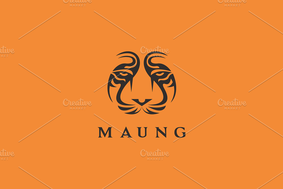 Tiger Face Logo, a Branding & Logo Template by ashenterprise (Photo 1 of 2)