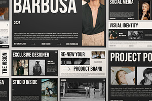 BARBOSA Modern Keynote Template