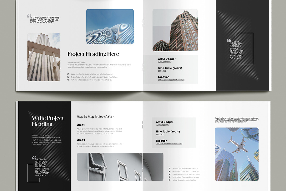 Architecture Portfolio Template preview 5