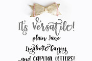 Lizabette Font, a Script Font by A Little Smidge (Thumbnail 4 of 7)