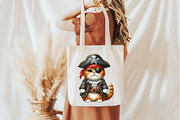 Funny Cat Clipart Bundle, a Decorative Illustration by Pixels.Craft (Thumbnail 5 of 7)