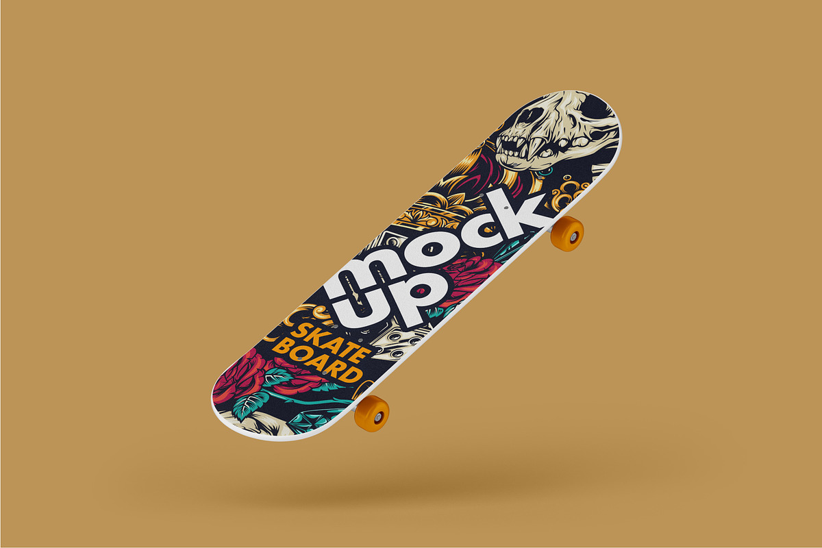 Skateboard Mockup Set, a Product Mockup by Deeplab (Photo 15 of 17)