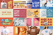 Groovy Display Font Bundle, a Handwritten Font by Timurtype (Thumbnail 10 of 10)