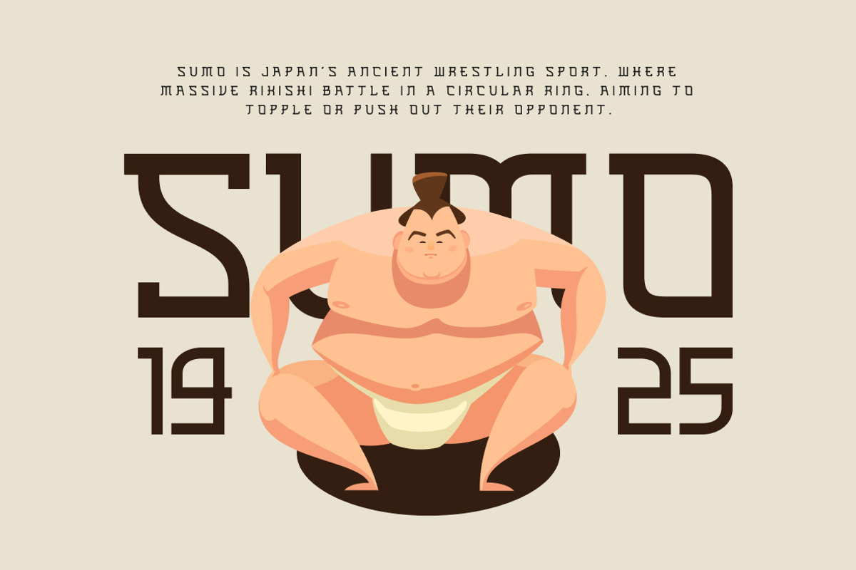 Shinobi Japanese Font Style, a Sans Serif Font by Vadovastd (Photo 5 of 7)