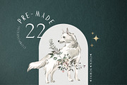WINTER MOOD Seasonal collection, a Seasonal Illustration by Anastezia Luneva (Thumbnail 6 of 16)