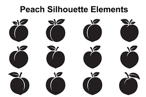 Peach Leaf Silhouette Collection