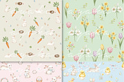 EASTER Seamless Pattern Bundle, a Pattern Graphic by AYAKA Studio Co. (Thumbnail 12 of 13)