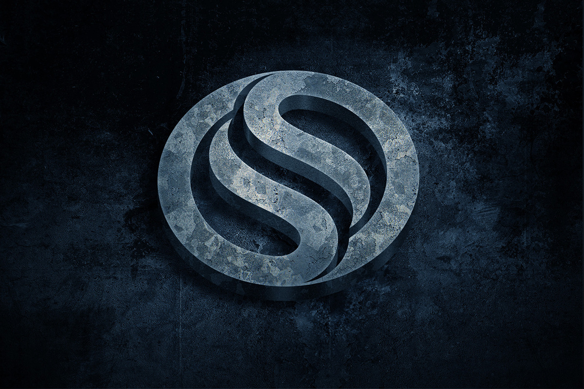 Grunge Metal Logo Mockup, a Product Mockup by g design (Photo 2 of 7)