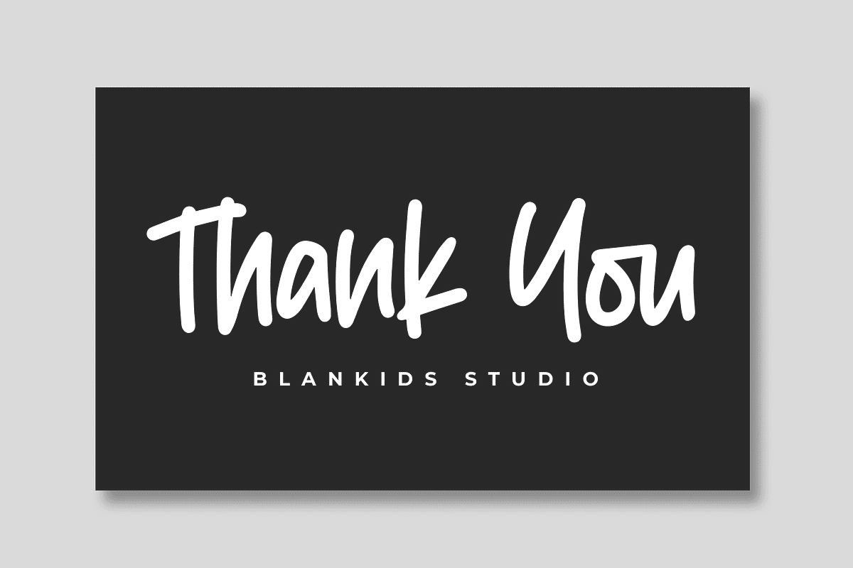Right Howers a Handwritting Font, a Script Font by Blankids Studio (Photo 12 of 12)