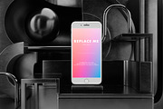 iPhone 8 Creative Mockups Set, an iPhone Mockup by As Good As Possible (Thumbnail 3 of 16)