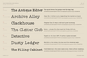 Typewriter Font Bundle – 33 Fonts!, a Slab Serif Font by HipFonts (Thumbnail 17 of 26)