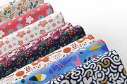 Shabby Chic Fabric Mockup, an Advertising Mockup by GraphicVil (Thumbnail 8 of 9)